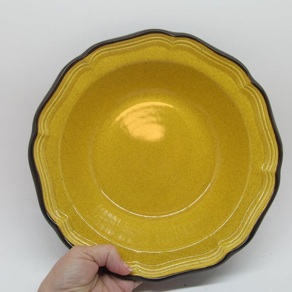 Mikasa Italian Terrace Lemon Grove 9 3/4 Vegetable Serving Bowl - Picture 1 of 6